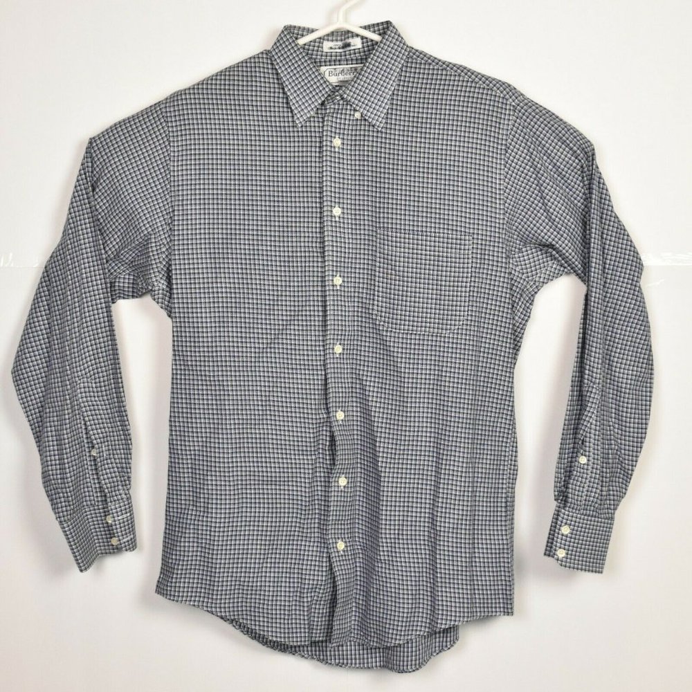 Burberrys of London Men's L Blue Nova Check